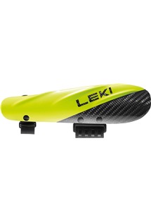 LEKI Forearm Protector Carbon 2.0 Small, carbon structure-neonyellow, Small