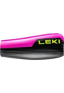 LEKI Forearm Protector Carbon Flex 3.0 Small, carbon structure-neonpink, Small