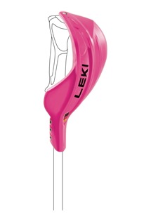 LEKI Gate Guard Closed Worldcup, neonpink, One size