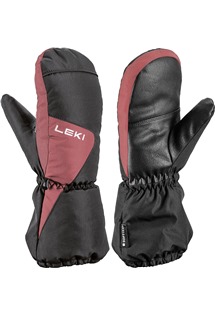 LEKI Nevio Junior Mitt, black-rose, 3.0