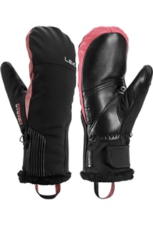 LEKI Vallarta 3D Women Mitt, black-rose, 6.0