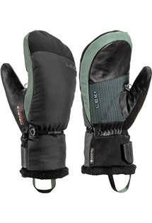 LEKI Lantana 3D GTX Women Mitt, graphite-dusty green, 6.0