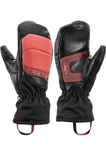 LEKI Griffin Base 3D Women Mitt, black-rose, 6.0