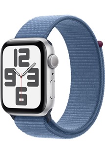 Apple Watch SE 2023 44mm Silver / Winter Blue Loop