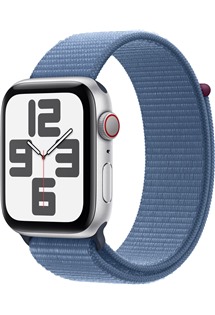 Apple Watch SE 2023 Cellular 44mm Silver / Winter Blue Loop