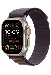 Apple Alpine Loop provlkac emnek Alpsk tah pro Apple Watch 42 / 44 / 45 / 49mm Indigo S