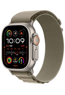 Apple Alpine Loop provlkac emnek Alpsk tah pro Apple Watch 42 / 44 / 45 / 49mm Olive S