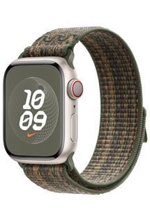Apple Nike Sport Loop provlkac sportovn emnek pro Apple Watch 38 / 40 / 41mm Sequoia / Orange