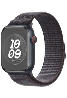 Apple Nike Sport Loop provlkac sportovn emnek pro Apple Watch 42 / 44 / 45 / 49mm Black / Blue
