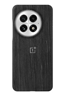 OnePlus Wood Grain texturovan kryt se zabudovanmi magnety pro OnePlus 13 ern