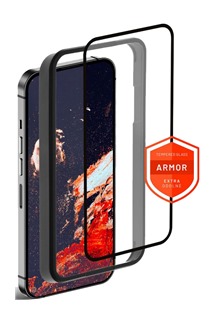 FIXED Armor prémiové ochranné tvrzené sklo pro Apple iPhone 13 mini černé