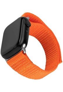 FIXED Nylon Sporty Strap nylonov emnek pro Apple Watch Ultra / 2 49mm oranov