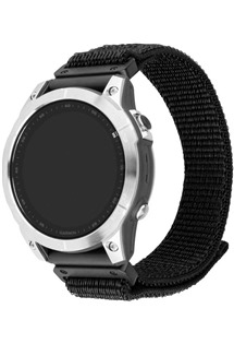 FIXED Nylon Sporty Strap nylonov emnek pro Garmin 22mm QuickFit ern