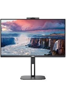 AOC 24V5CW 23,8 IPS kancelsk monitor s webkamerou ern