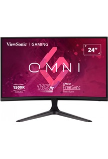 ViewSonic VX2418C 24 VA hern monitor ern