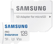 Samsung PRO Endurance microSDXC 128GB + SD adaptér