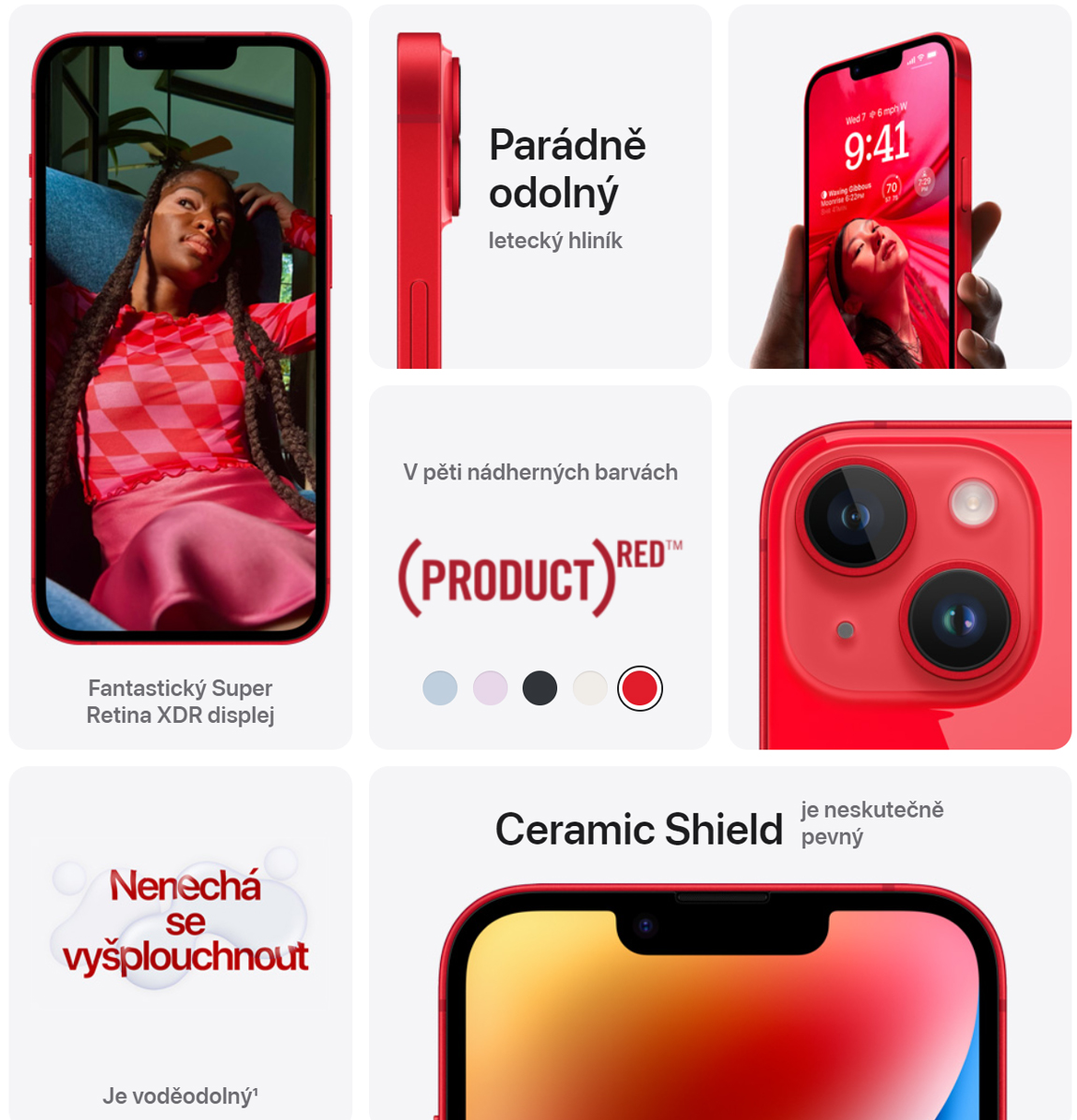 Apple iPhone 14 Plus erven product red 