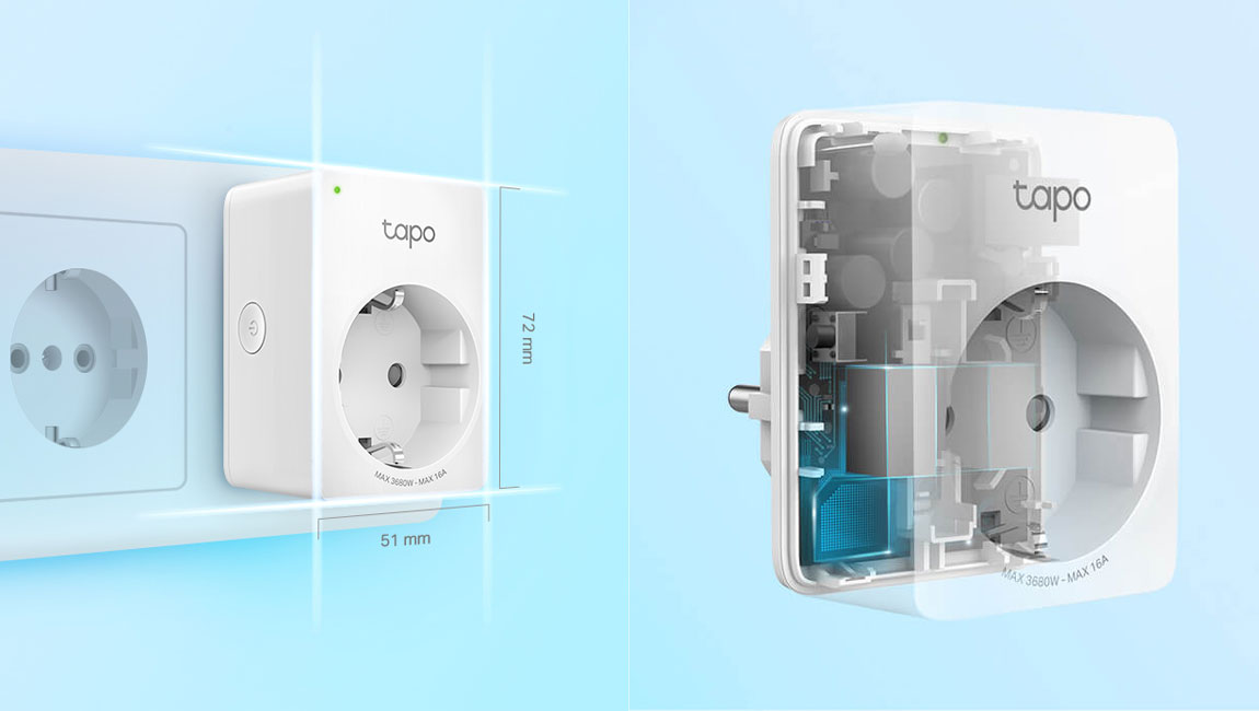 TP-Link Tapo P110 [Mini Smart Wi-Fi Zásuvka s měřením spotřeby