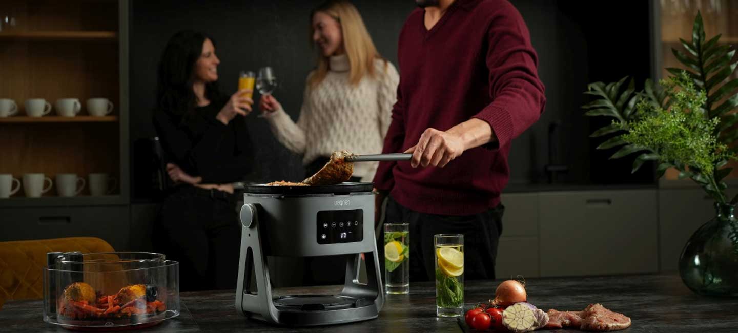 Lauben Glass And Grill Air Fryer 5500BG